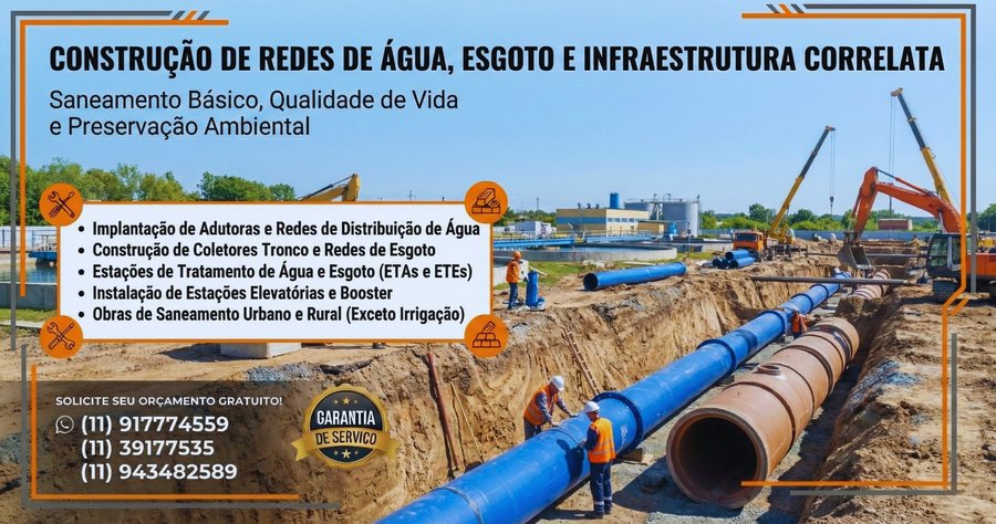 Redes Agua e Esgoto