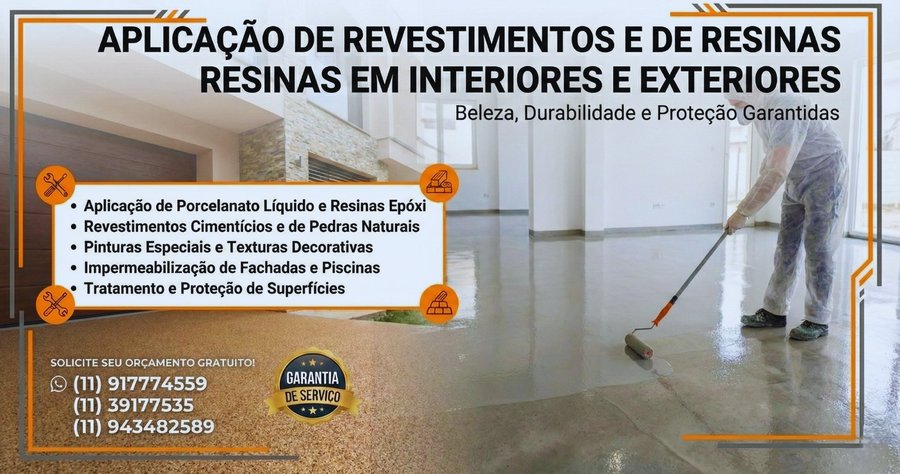 Revestimentos/Resinas